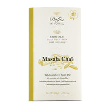 Laden Sie das Bild in den Galerie-Viewer, Dolfin Milchschokolade Masala Chai 38%
